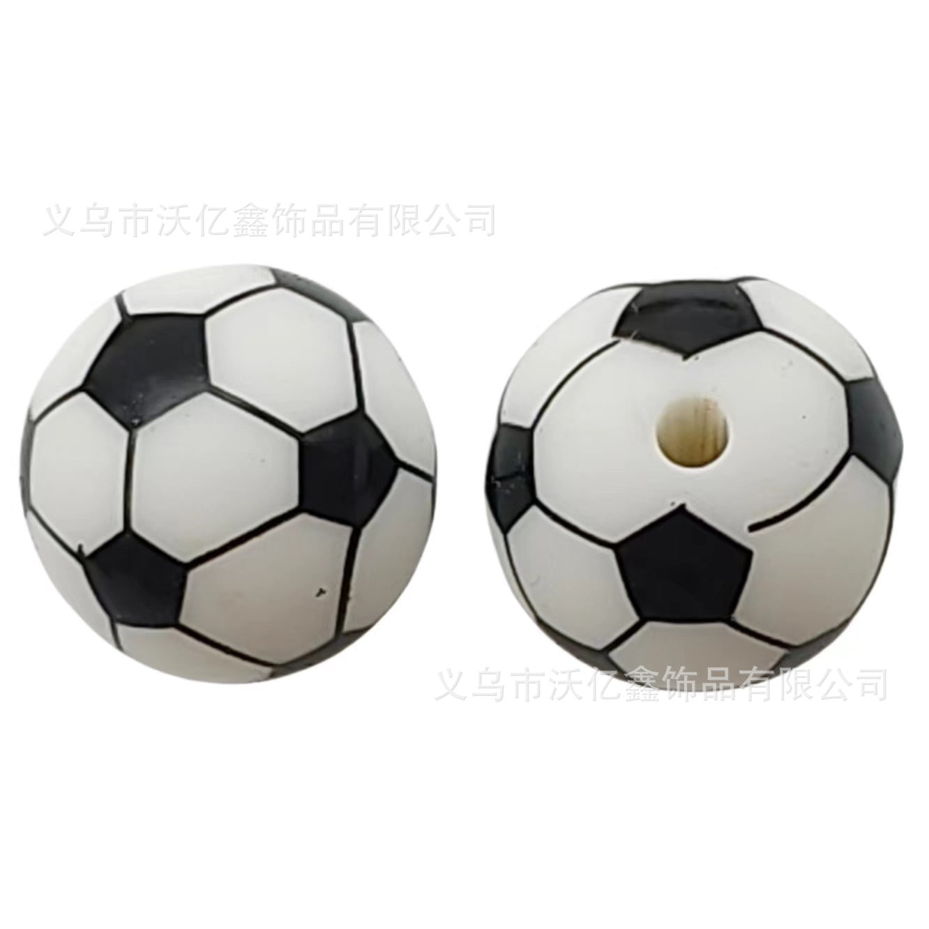 Ball type silicone beads
