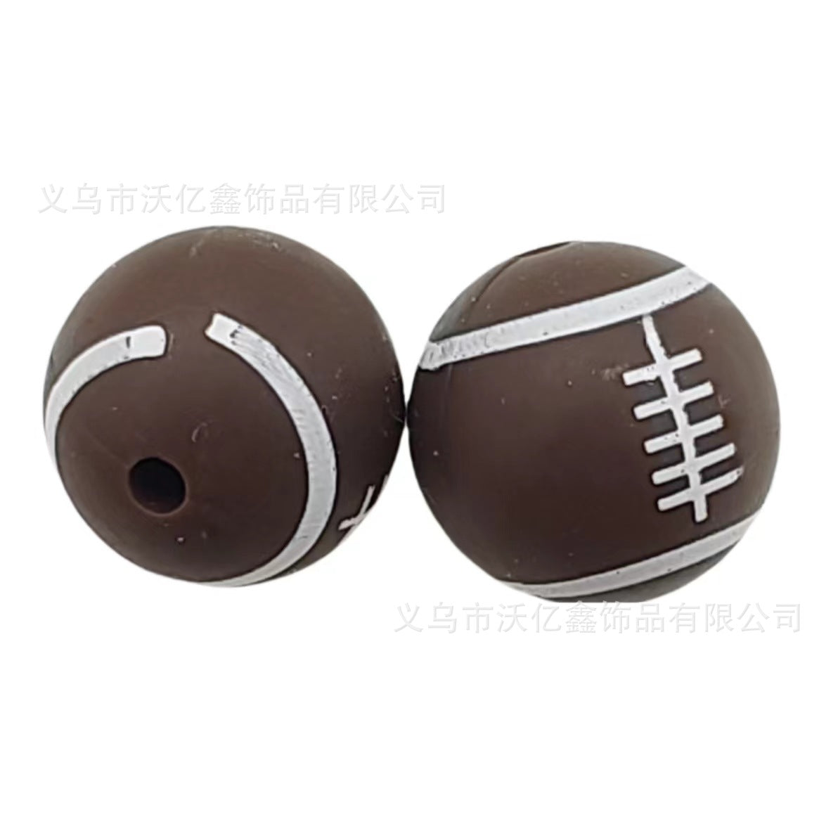 Ball type silicone beads