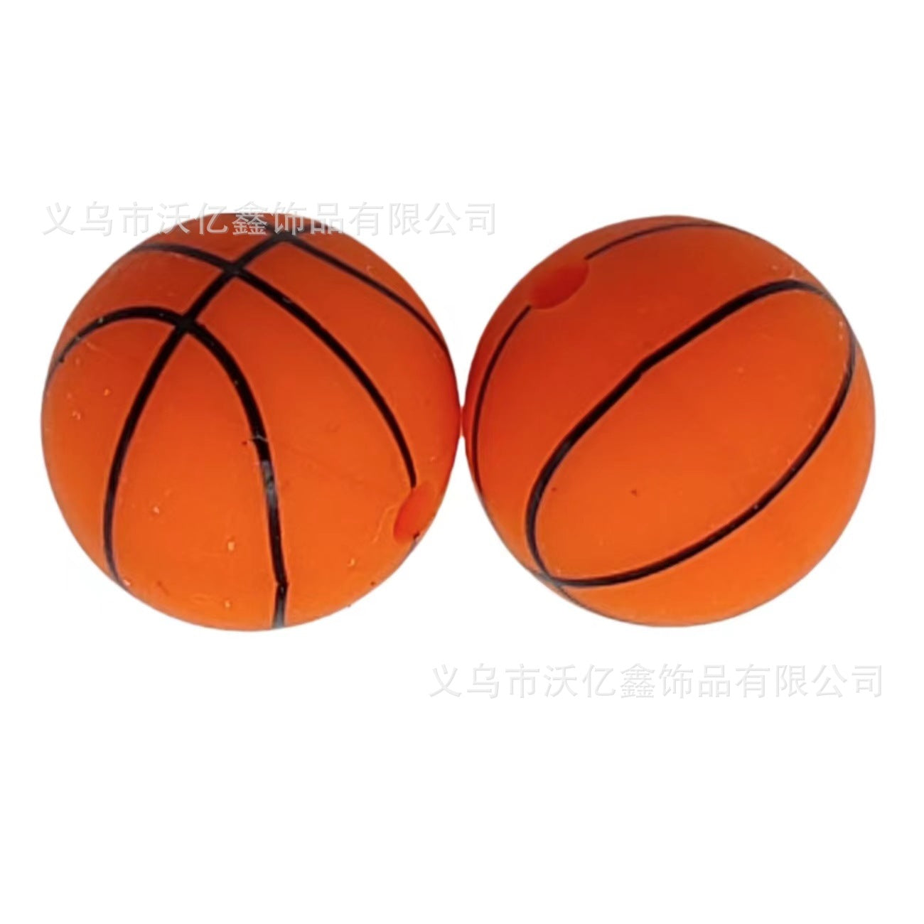 Ball type silicone beads
