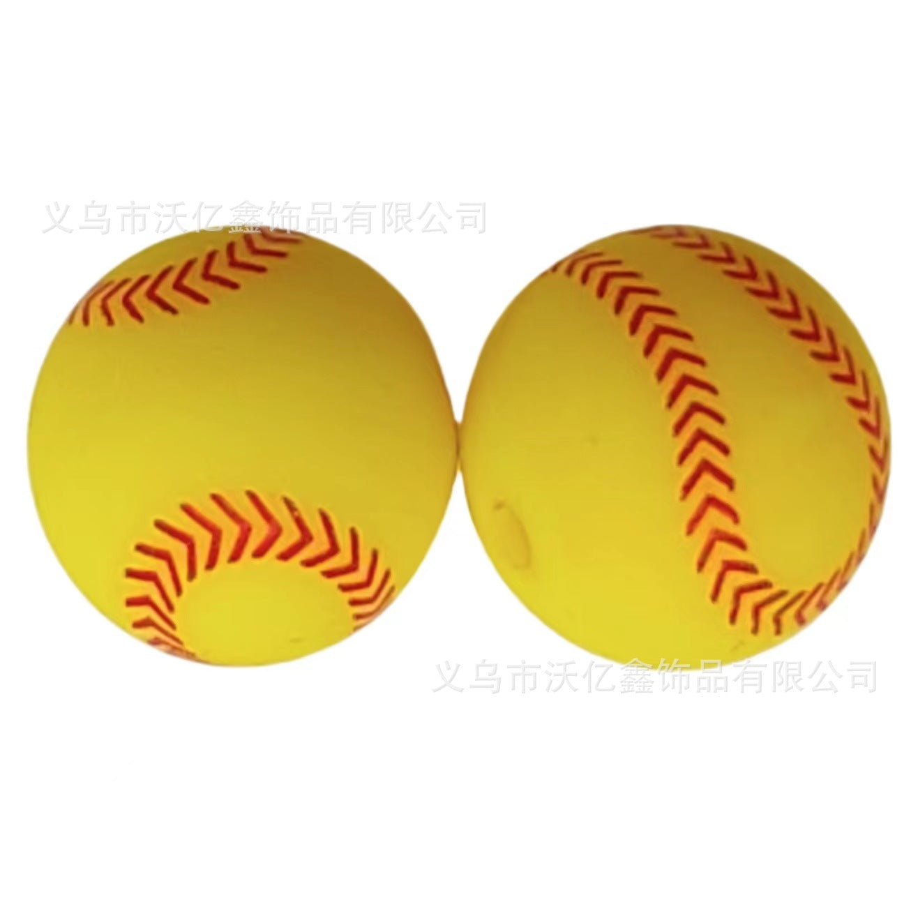 Ball type silicone beads
