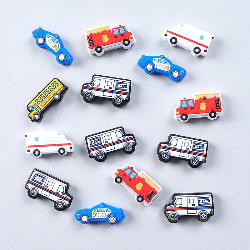 Silicone beads for transportation vehicles