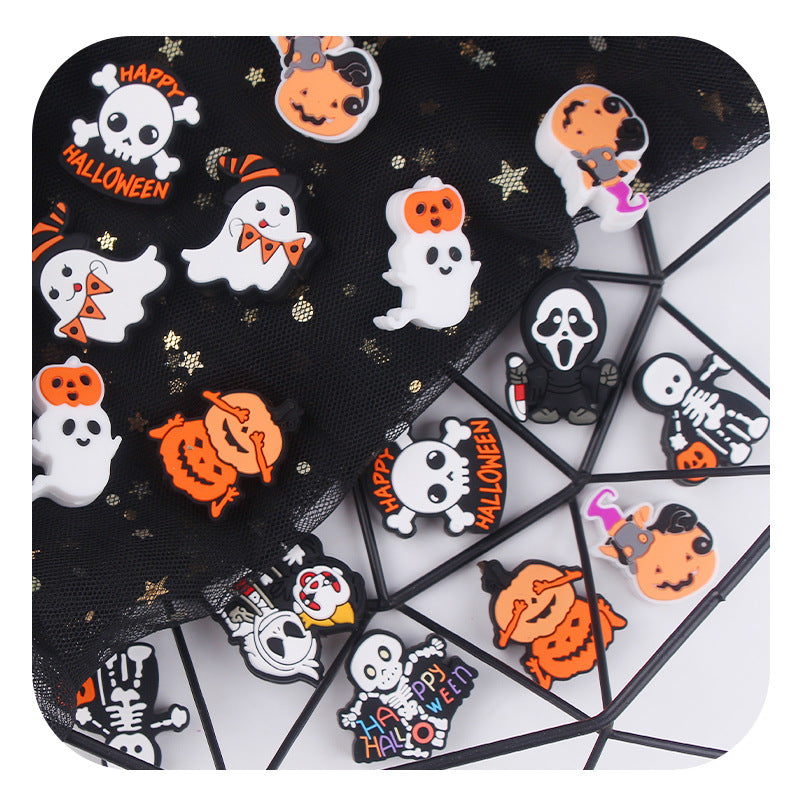 Halloween silicone beads focal