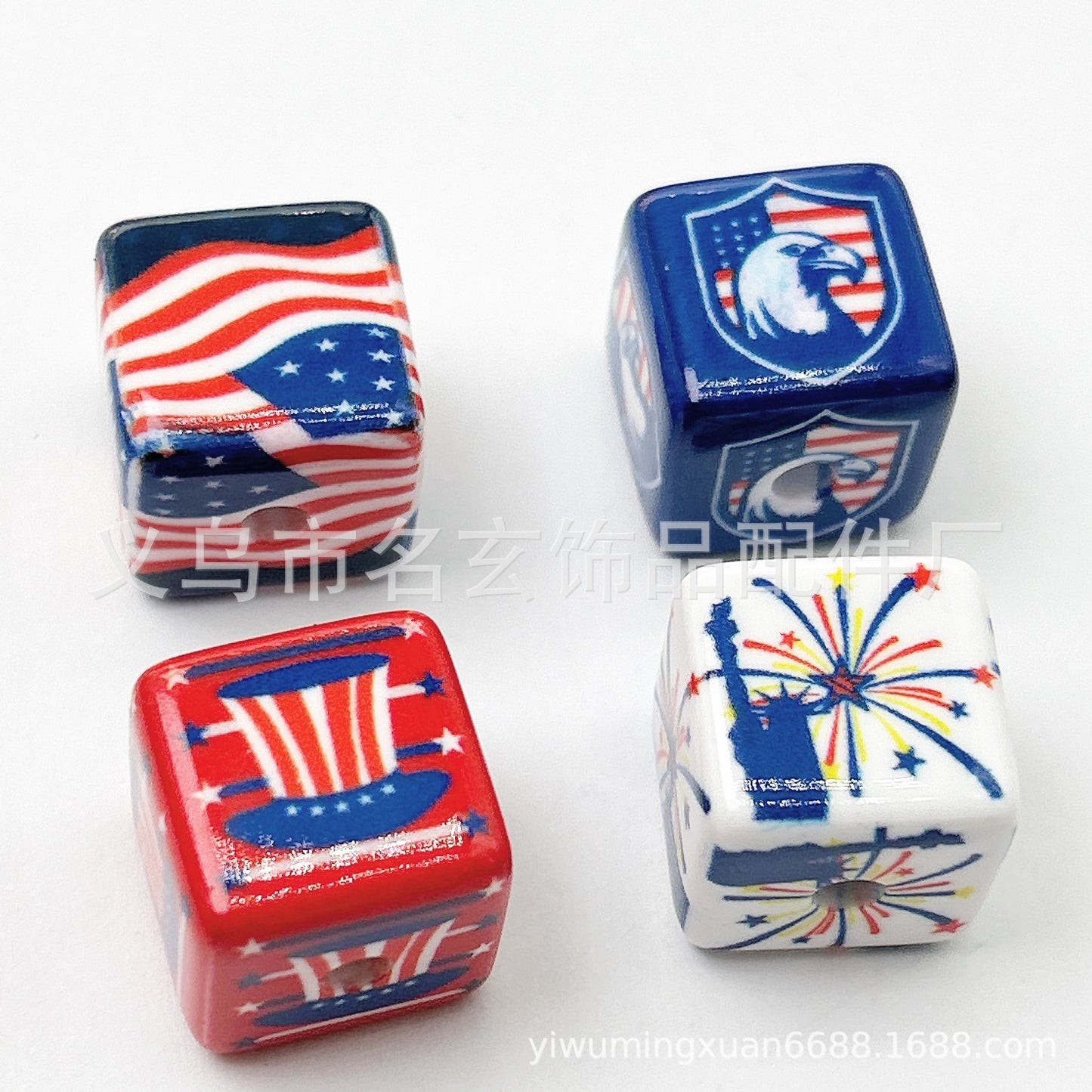 Square bead bead acrylic