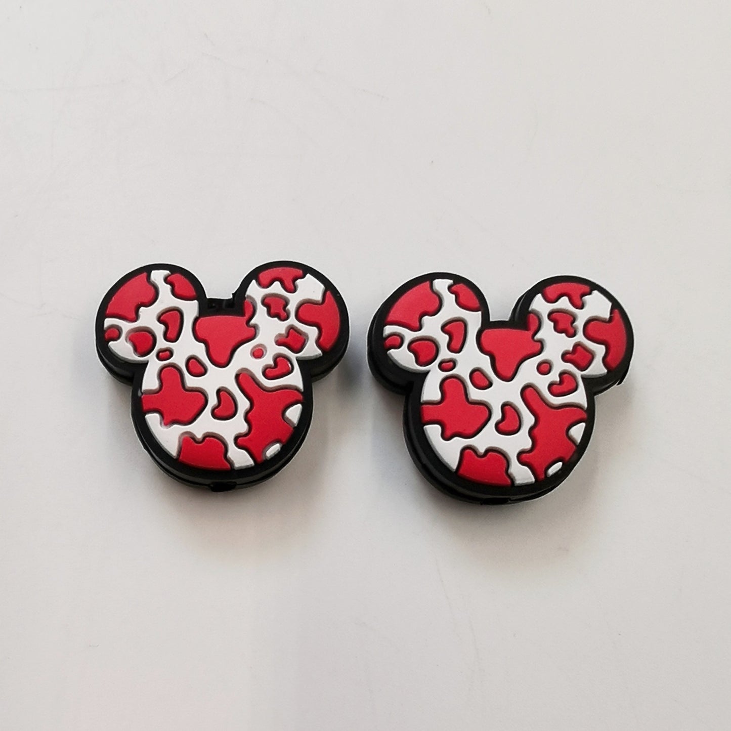 Spotted Mickey Silicone DIY Beads