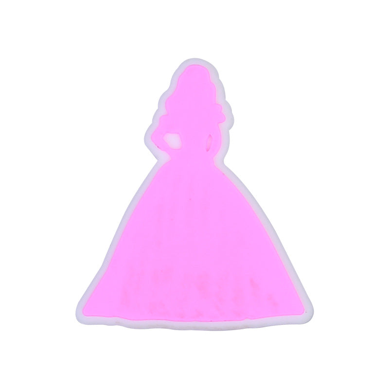 Barbie Silicone Beads focal