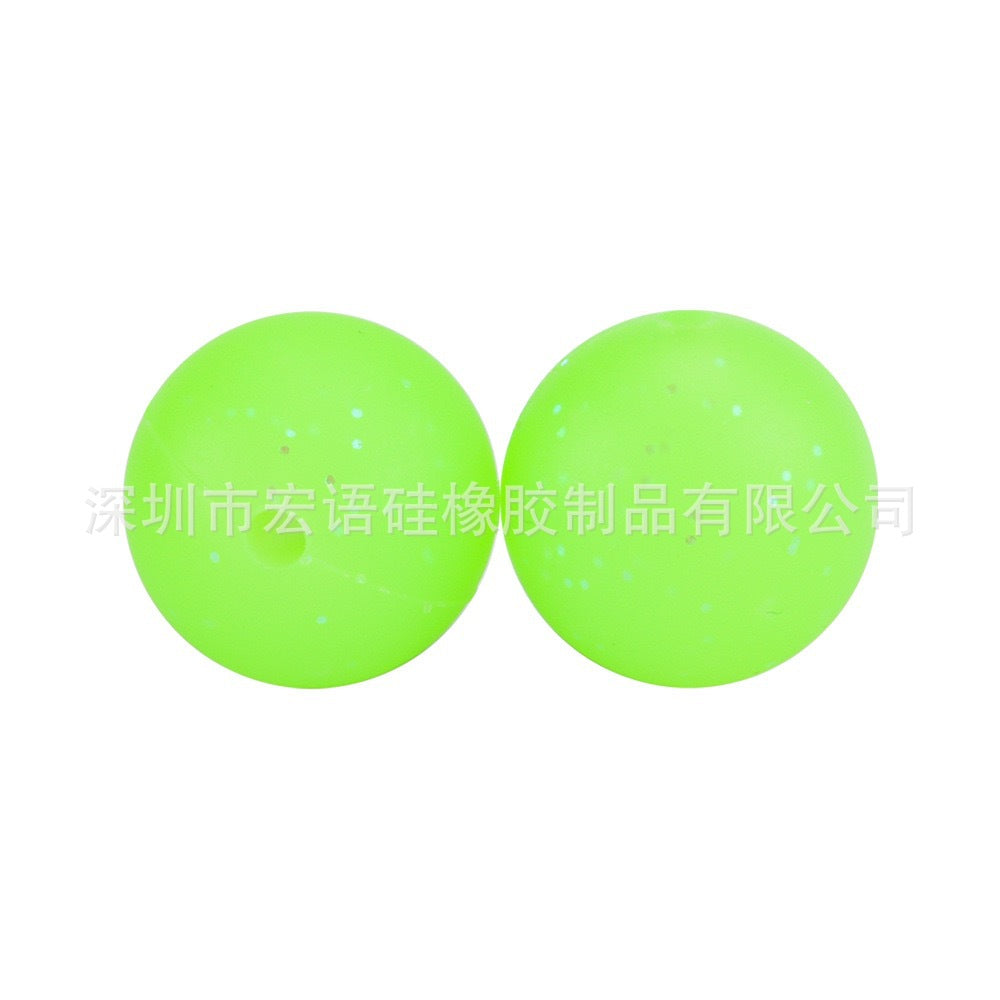 Macaron colored food grade silicone beads