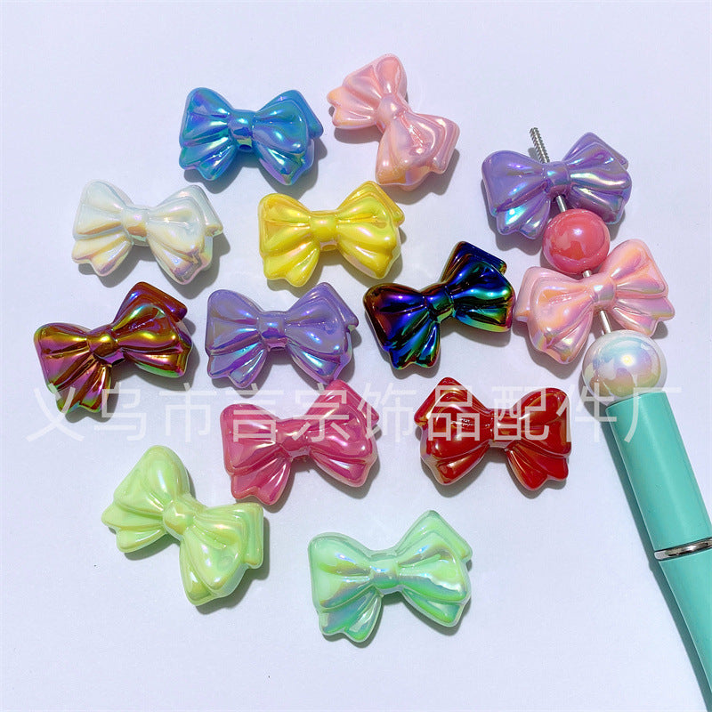 Butterfly knot bead, acrylic bead