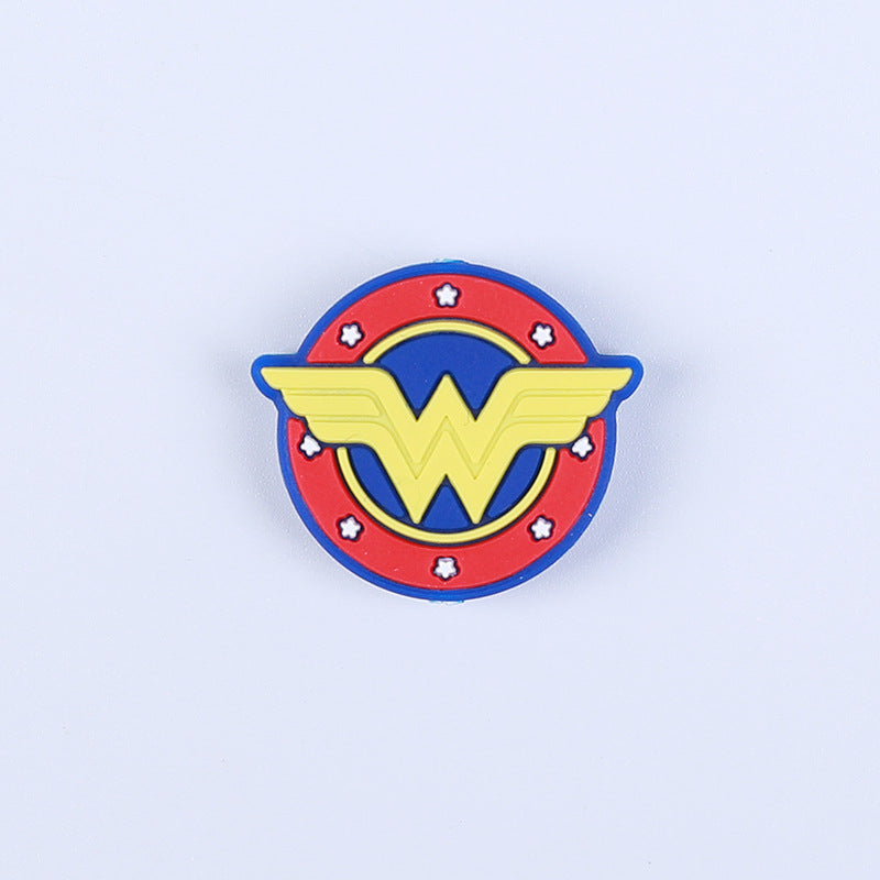 Cartoon silicone beads