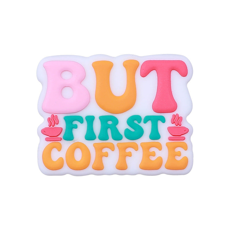 Coffee Silicone Beads