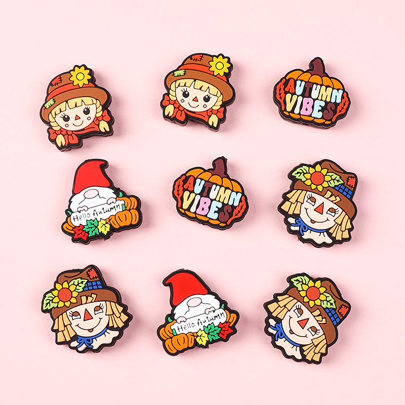 Scarecrow silicone beads