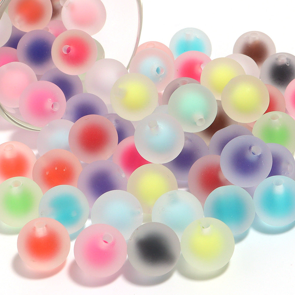 Double layer acrylic beads