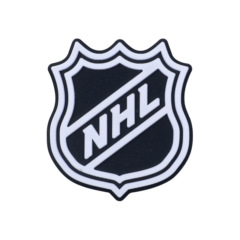 Hockey team silicone beads