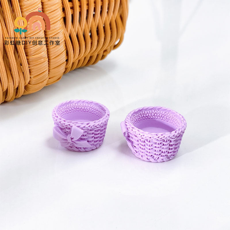 Bow Basket DIY Creative Jewelry Accessories Decoration