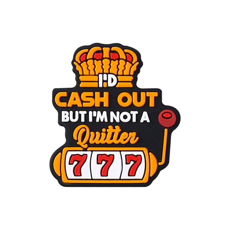 Casino silicone beads