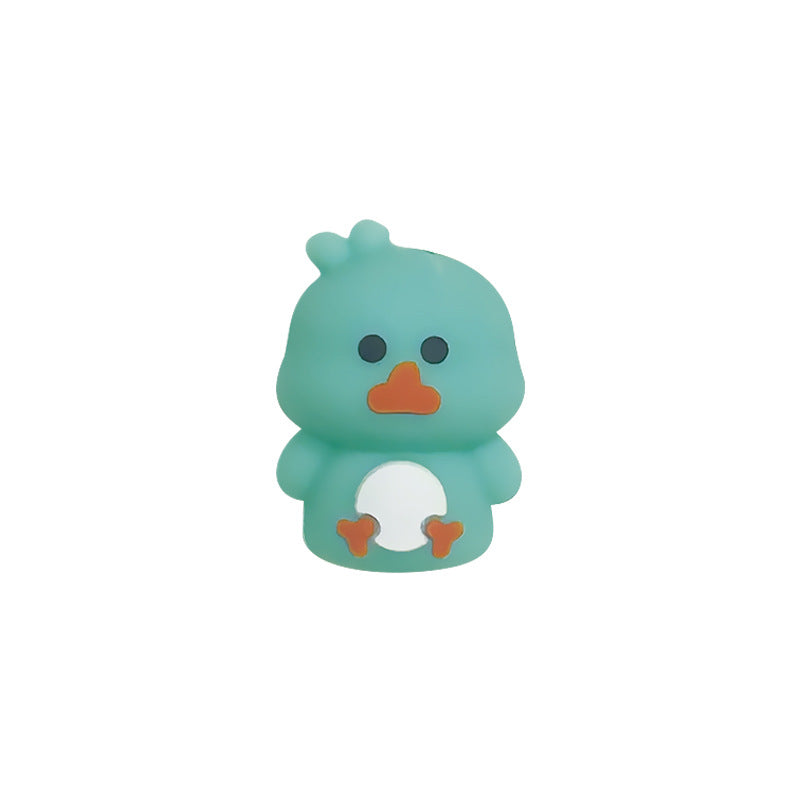 New Yellow Duck 3D Silicone Beads