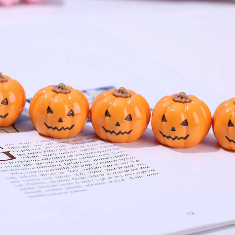 Fat and chubby pumpkin ornament keychain resin accessories
