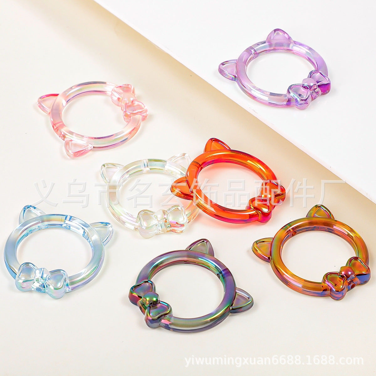 Cat headband bead acrylic