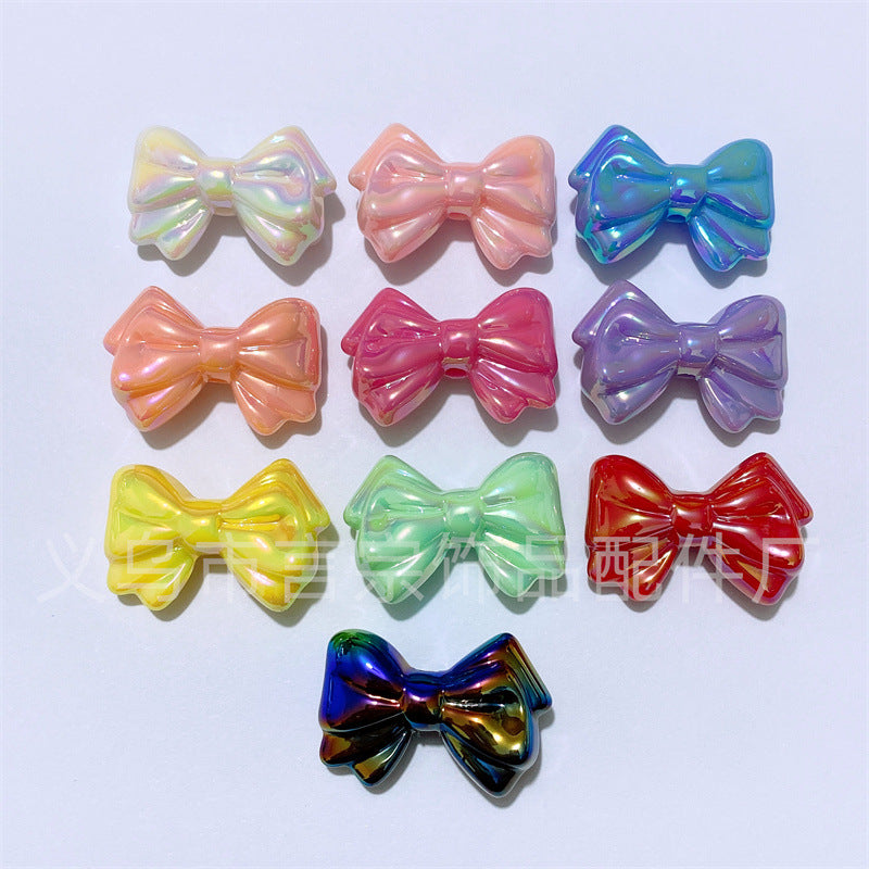Butterfly knot bead, acrylic bead