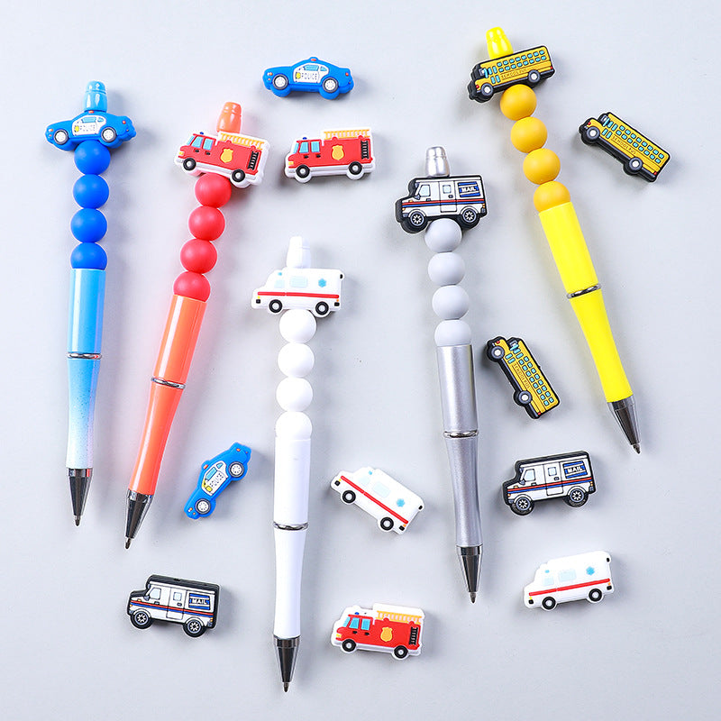 Silicone beads for transportation vehicles