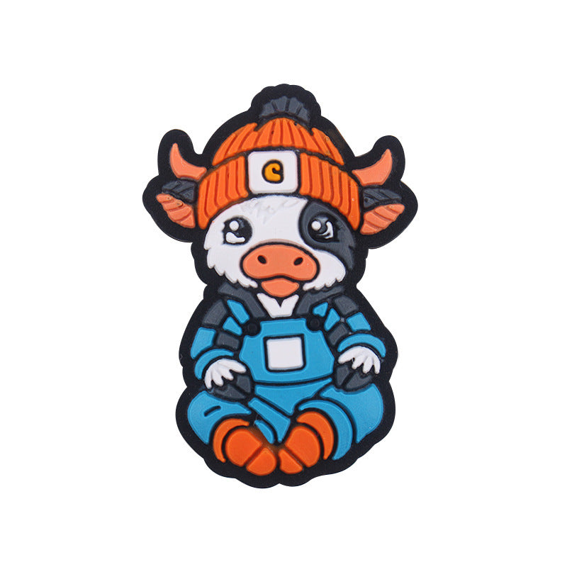 Maternal and child products cartoon animal cow focal