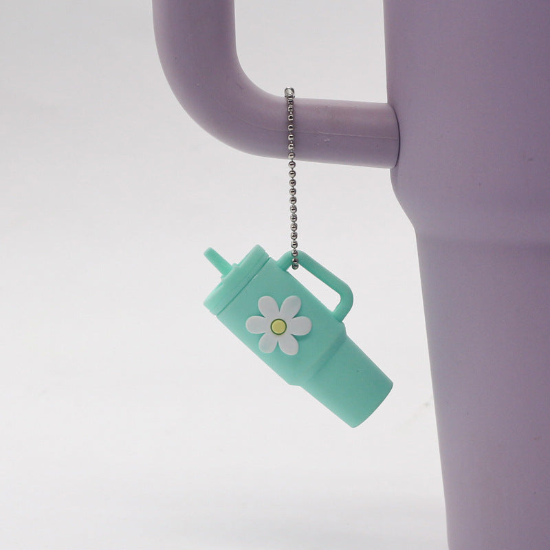 Silicone cup decoration