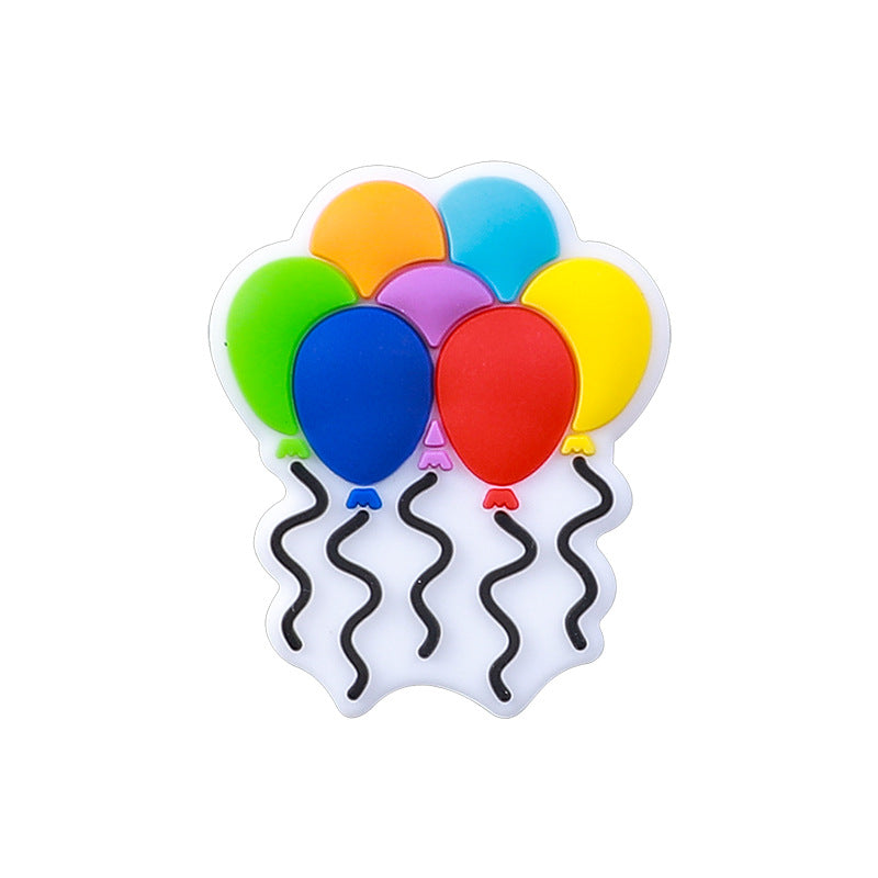 Birthday party decoration silicone beads
