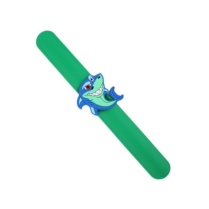 Cartoon marine creatures popping circle