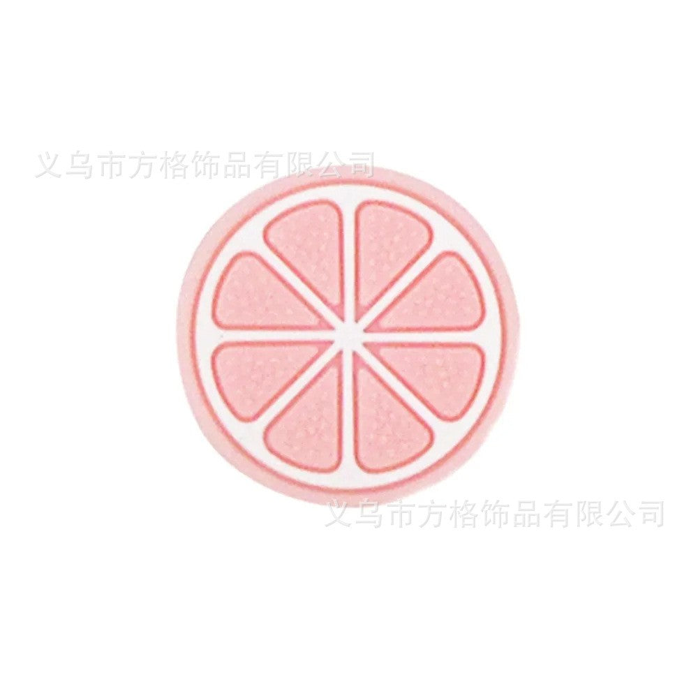 Fruit Lemon Silicone Beads focal