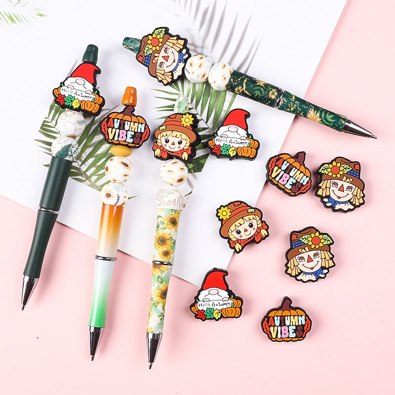 Scarecrow silicone beads