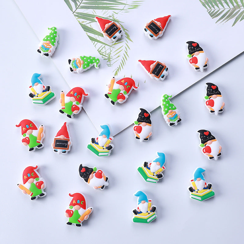 Cartoon Dwarf Silicone Beads