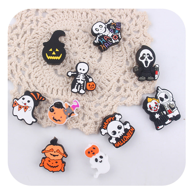 Halloween silicone beads focal