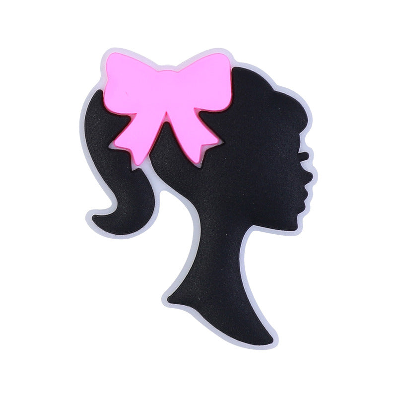 Barbie Silicone Beads focal