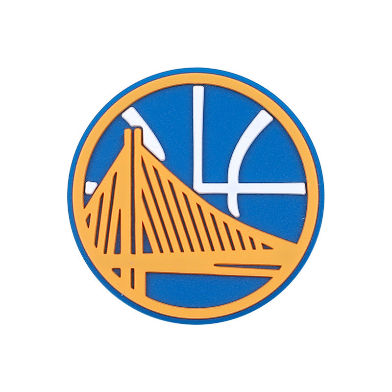 Lakers silicone beads focal