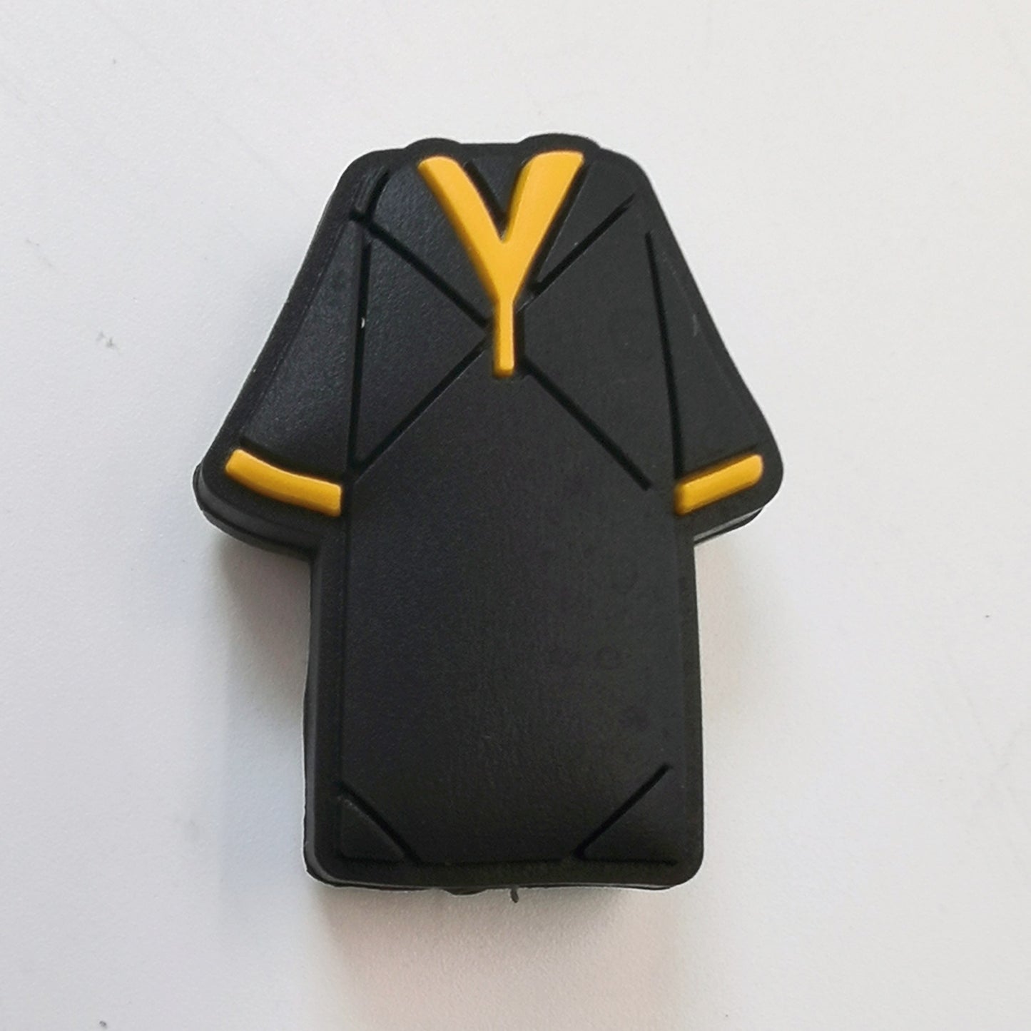 Silicone cartoon bead on clothing
