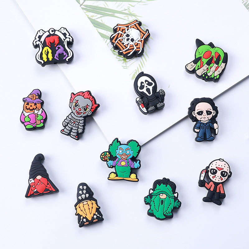 Skull Dwarf Silicone Beads
