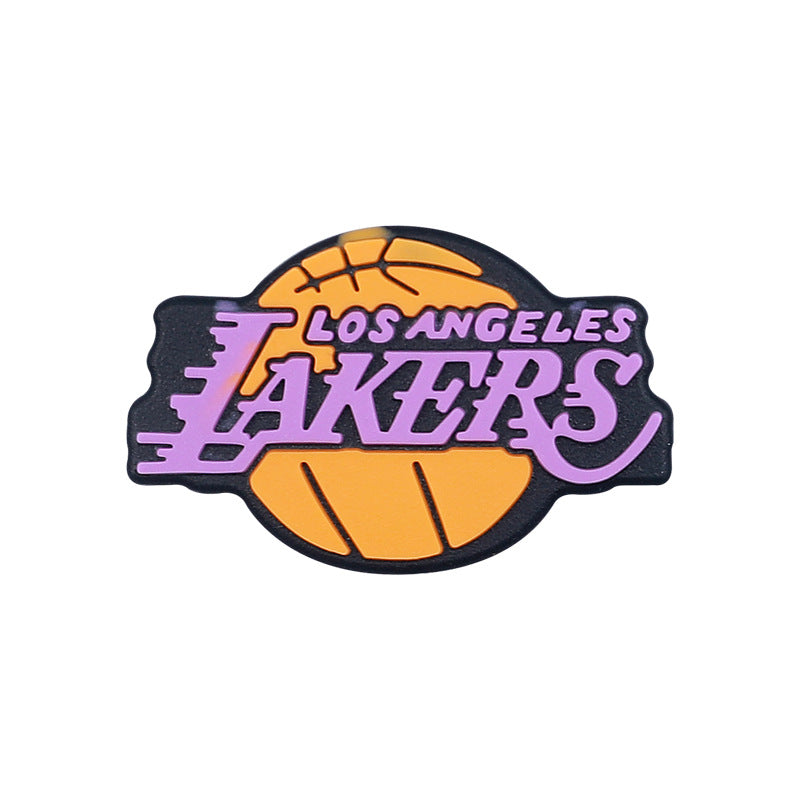 Lakers silicone beads focal
