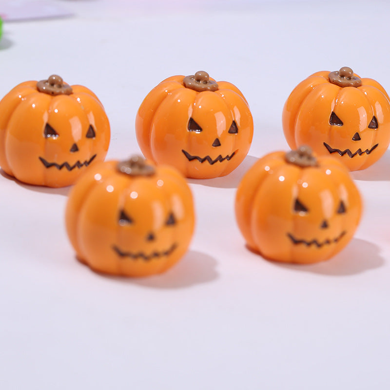 Fat and chubby pumpkin ornament keychain resin accessories