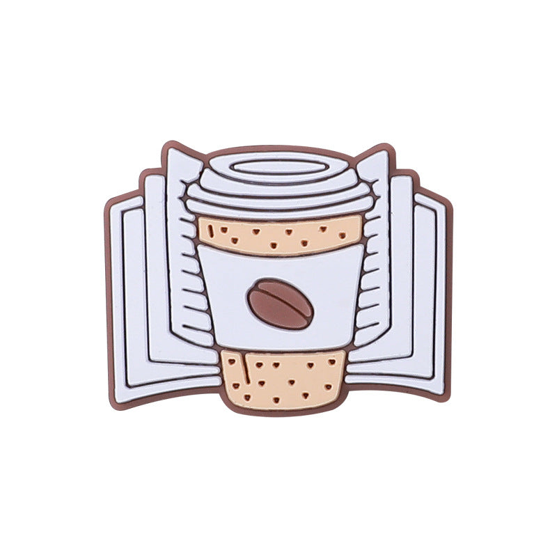 Coffee Silicone Beads