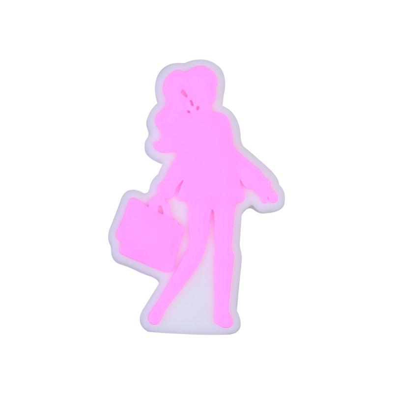 Barbie Silicone Beads focal