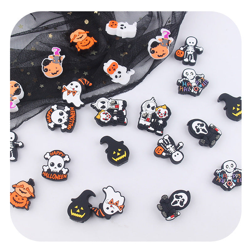 Halloween silicone beads focal