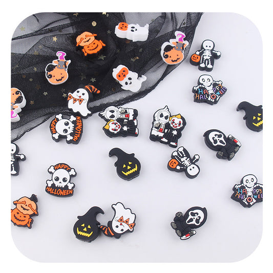 Halloween silicone beads focal