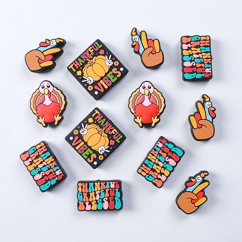 Gratitude Jiezi Silicone Beads