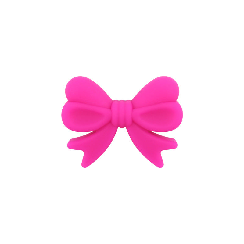 Butterfly knot small tooth glue focal