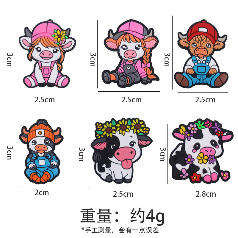 Maternal and child products cartoon animal cow focal