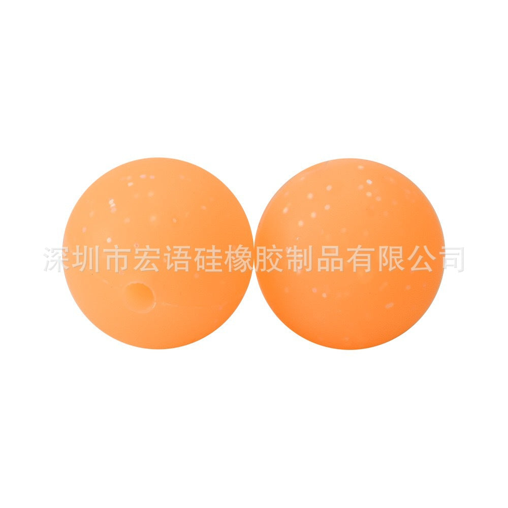 Macaron colored food grade silicone beads