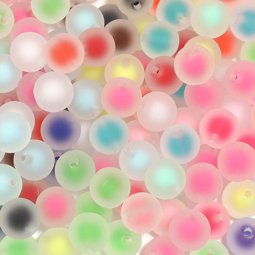 Double layer acrylic beads