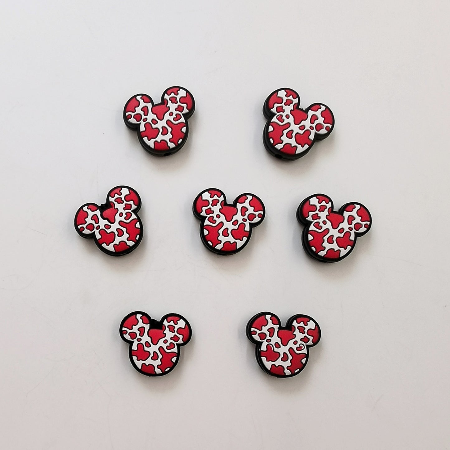 Spotted Mickey Silicone DIY Beads