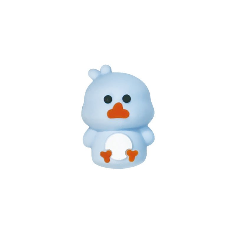 New Yellow Duck 3D Silicone Beads