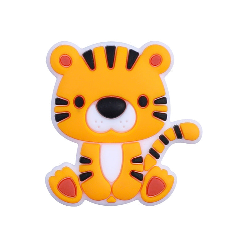 Lion silicone beads