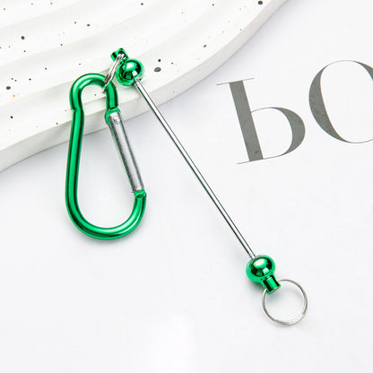 KEY CHAIN DIY mountain buckle D-type lock metal hook